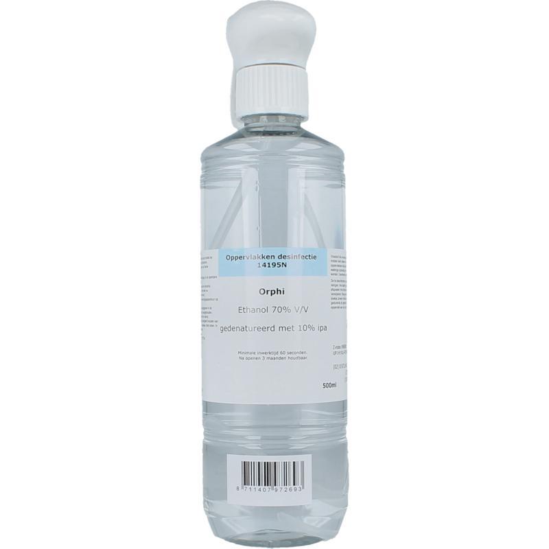 Alcohol ethanol 70% spray
