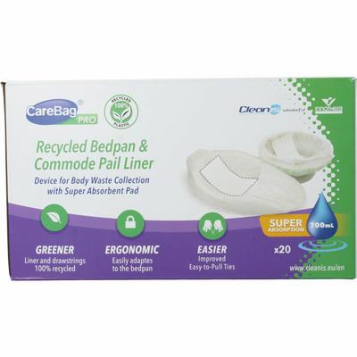 CareBag Pro bedpan & commode liners 700ml