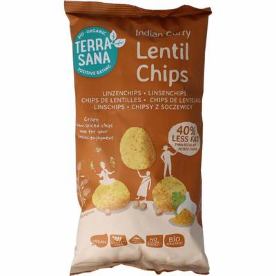 TerraSana Linzenchips Indian curry bio