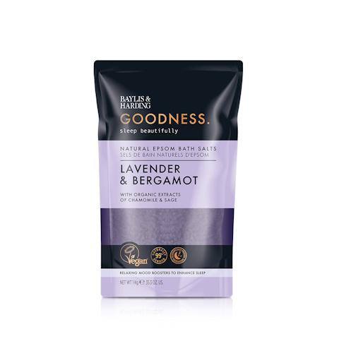 Goodness bath salts sleep lavender & bergamot