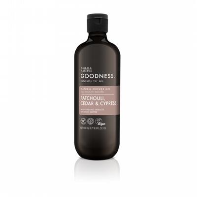 Baylis & Harding Goodness men showergel patchouli, cedar & cypress