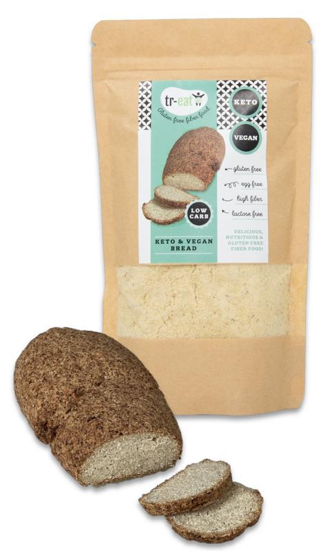 Brood keto & vegan glutenvrij