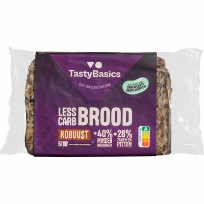 TastyBasics Less carb brood robuust