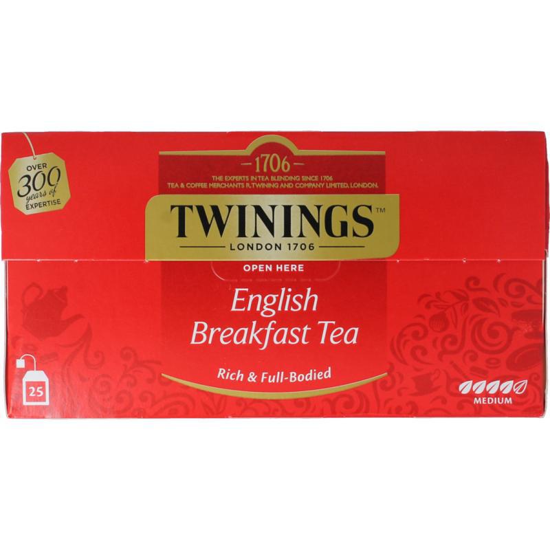 English breakfast thee envelop zwart