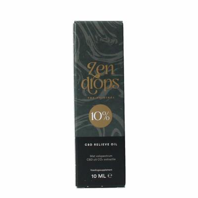 Zendrops CBD olie 10% hennepzaadolie