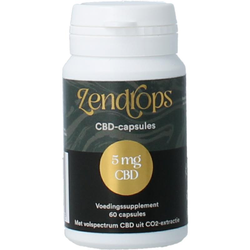 CBD capsules 5mg hennepzaadolie