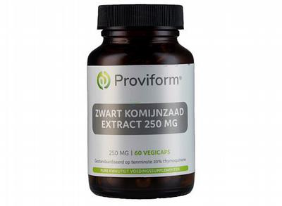 Proviform Zwart komijnzaad 250mg (20% thymoquinone)