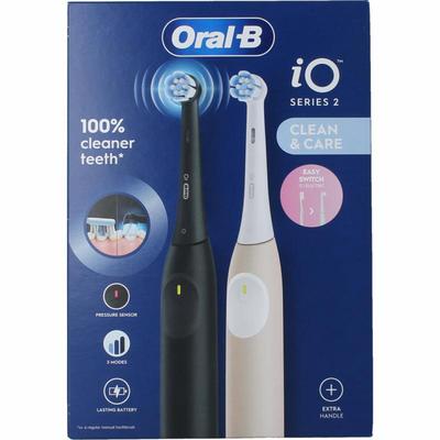 Oral B Elektrische tandenborstels IO2 duo black/pink