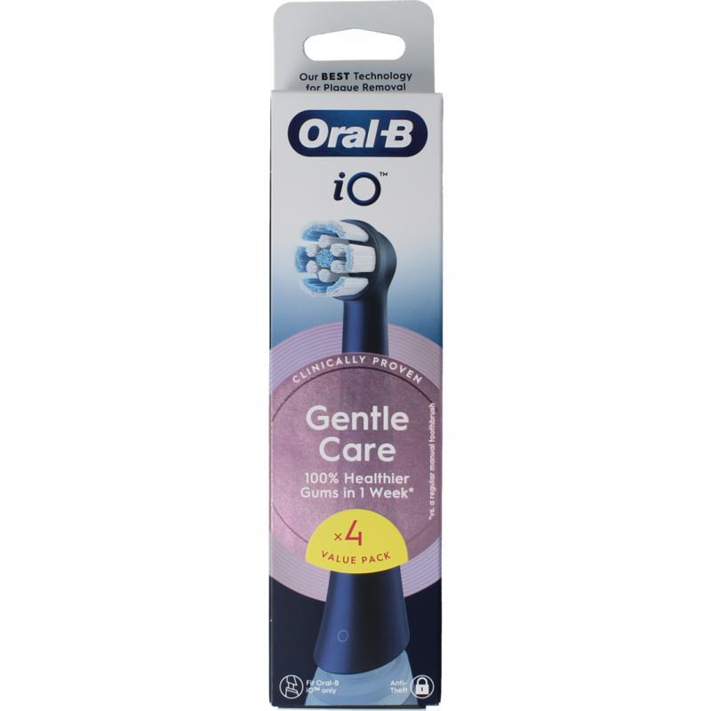 Opzetborstel IO gentle care zwart