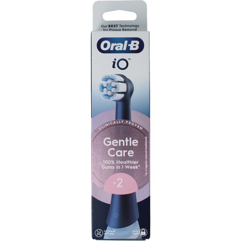 Opzetborstel IO gentle care zwart
