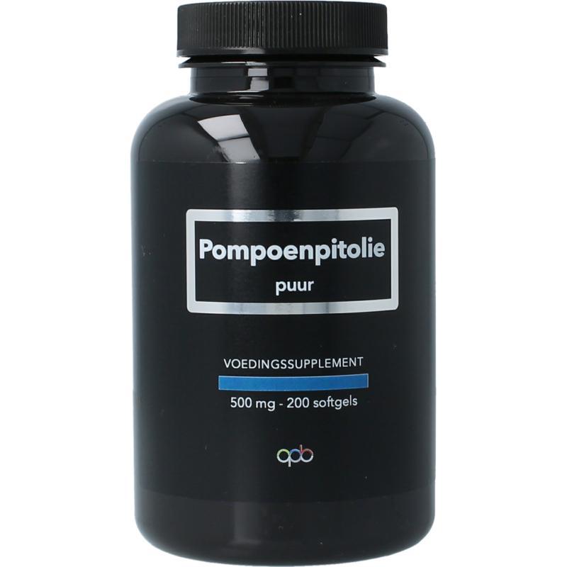 Pompoenpitolie puur 500mg