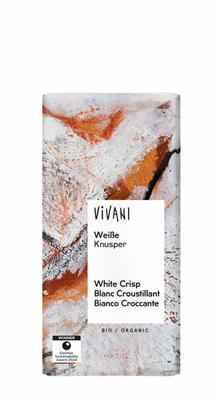Vivani Chocolade wit rice crispies bio