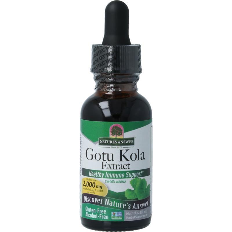 Gotu kola extract 1:1 alcoholvrij