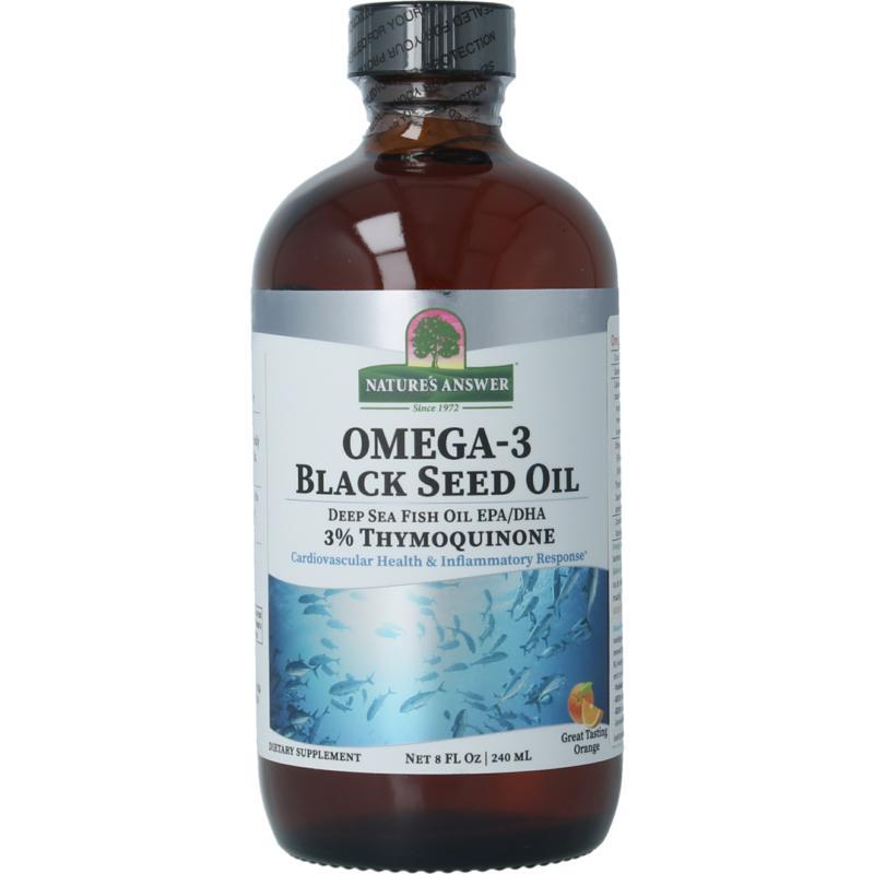Omega 3 black seed oil vloeibaar