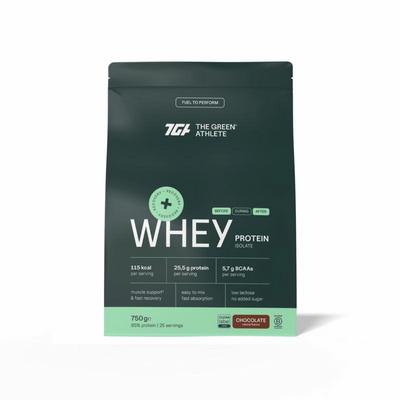 The Green Athlete Whey protein isolate chocolate
