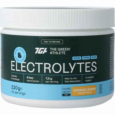 The Green Athlete Electrolytes orange lemon