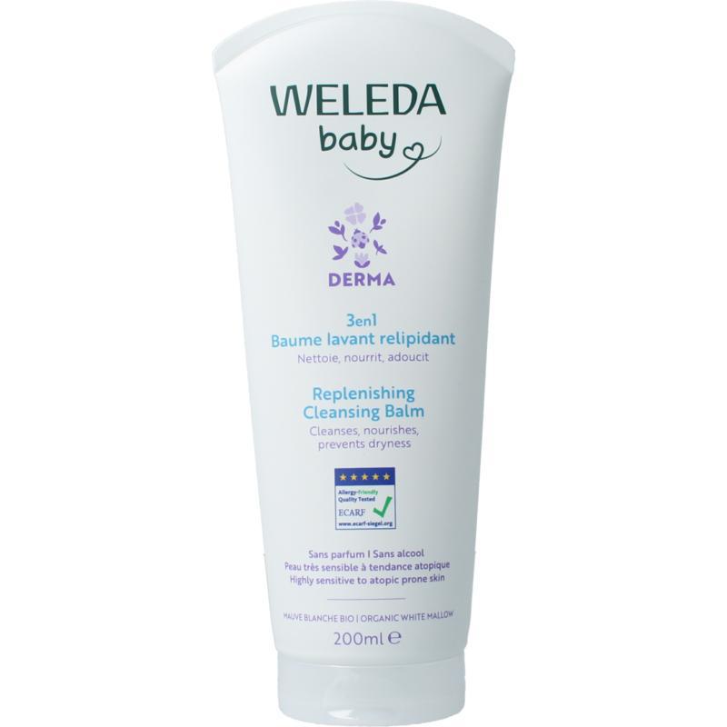 Baby derma 3 in 1 douchecreme bio