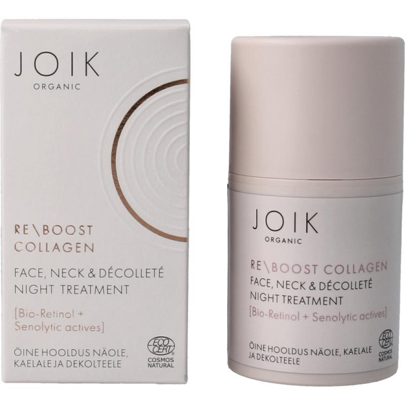 Re-boost collagen face & neck night treatment