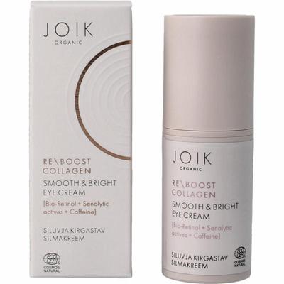 Joik Organics Re-boost collagen eye cream smooth & bright