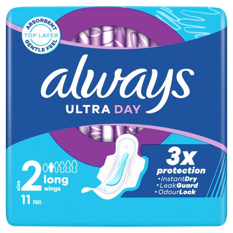 Maandverband ultra day long met vleugels