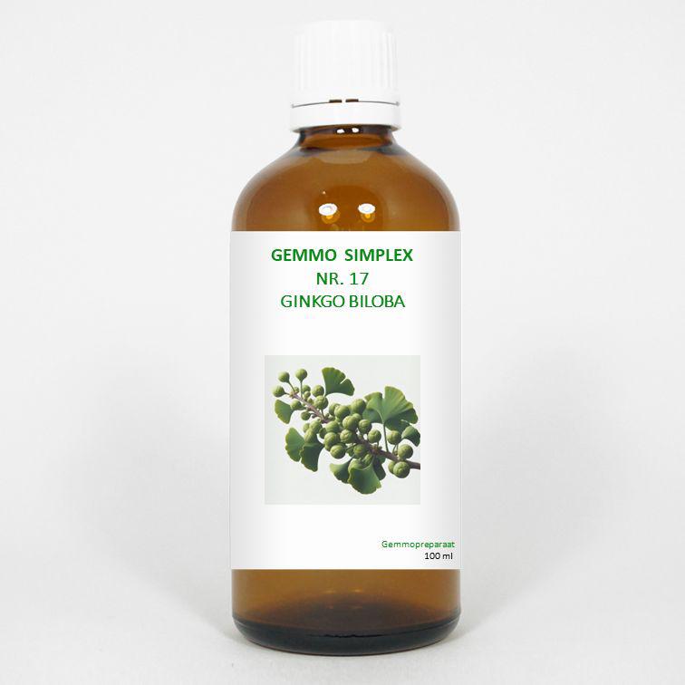 Gemmo simplex 17 ginkgo biloba