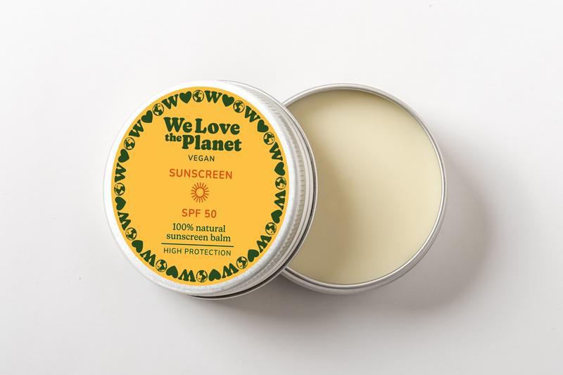 Sunscreen balm vegan SPF50