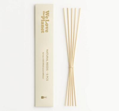 We Love The Planet Natural reeds geurstokjes voor 100ml diffuser