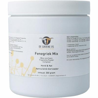 Groene Os Fenegriek mix hond/kat