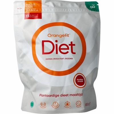 Orange Fit diet aardbei 850g