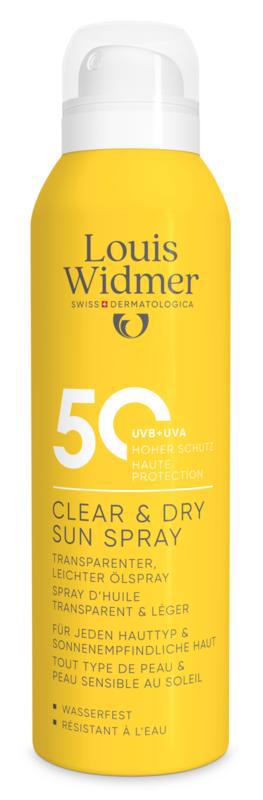 clear & dry sun spray 50 np