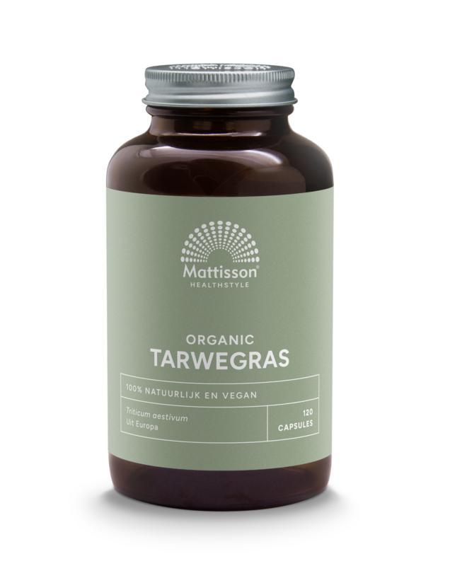 Organic tarwegras 600mg bio