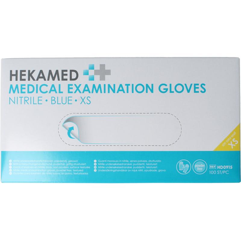 Hekamed handschoen soft nitril XS