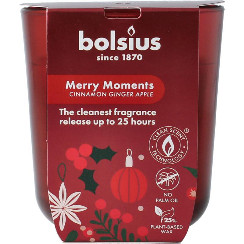 Geurglas 80/73 true glow merry moments