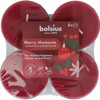 Bolsius Maxlicht merry moments cinnamon ginger