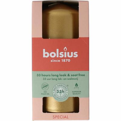 Bolsius Stompkaars 120/58 golden orange