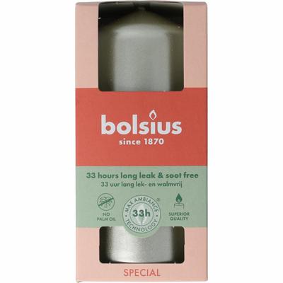 Bolsius Stompkaars 120/58 white silver