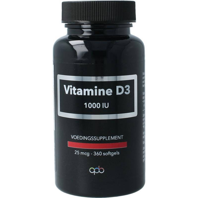 Vitamine D3 1000IU 25mcg