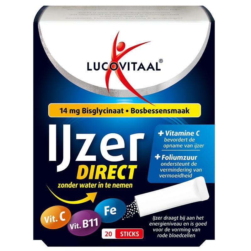 IJzer bisglycinaat bosbes