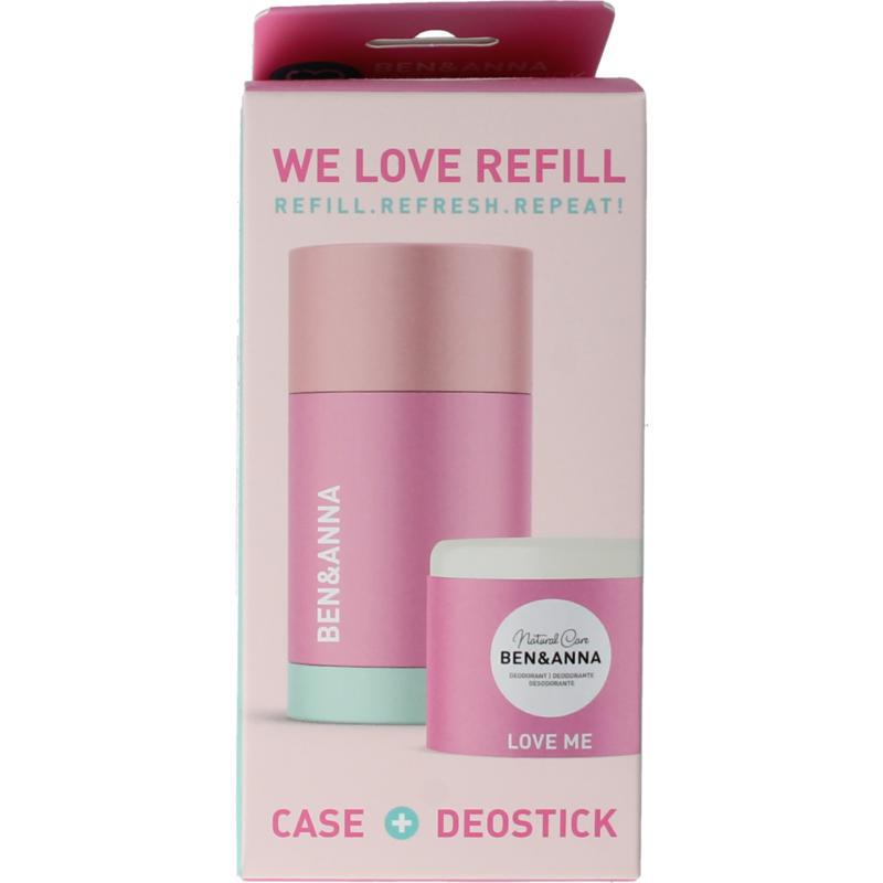 Deostick love me case en refill