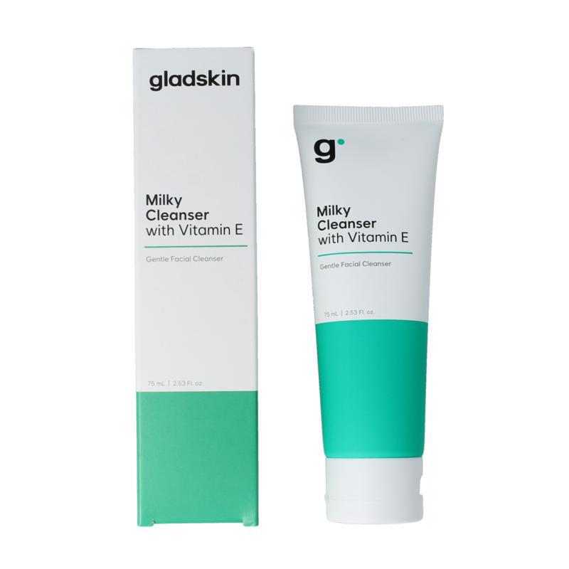 Milky cleanser with vitamin E