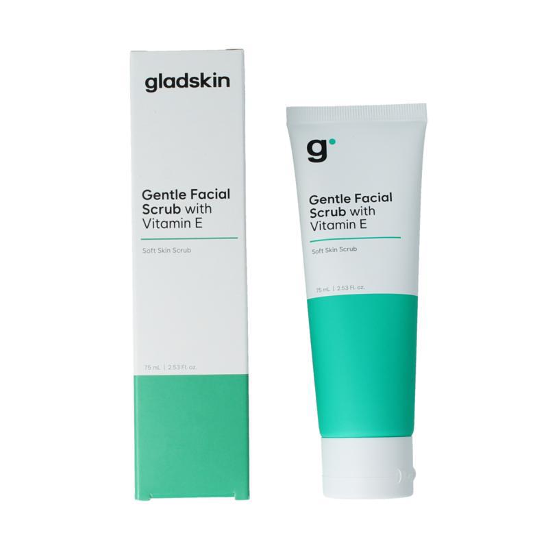 Facial scrub gentle with vitamine E