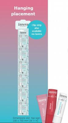 Lavera clipstrip lip/multibalm leeg displ