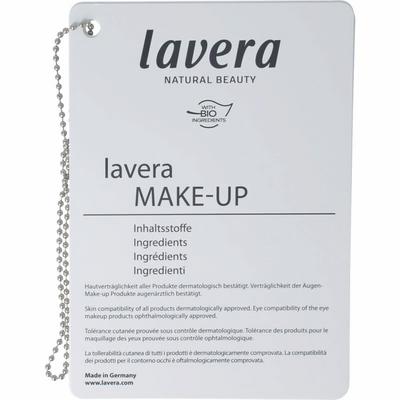 Lavera Colour cosmetics INCI boekje 09-2025
