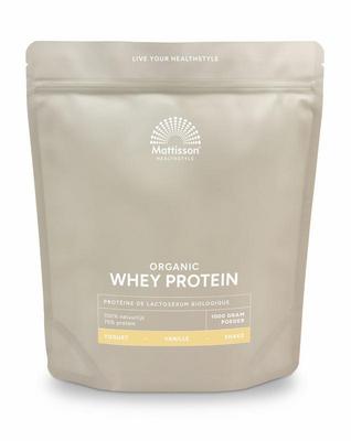 Mattisson Wei proteine poeder 75% vanille bio