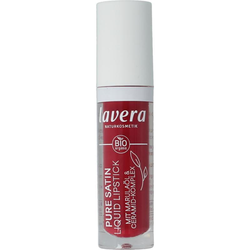 Lipstick liquid poppy red 01 bio
