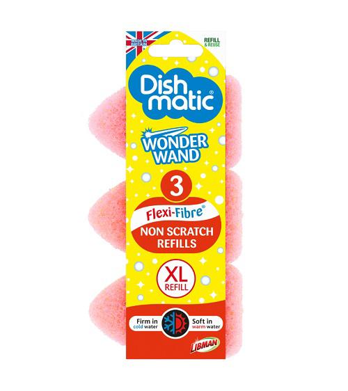 Wonder wand navulsponzen krasvrij 3-pack