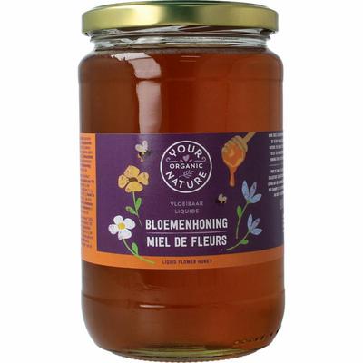 Your Organic Nature Bloemenhoning vloeibaar bio