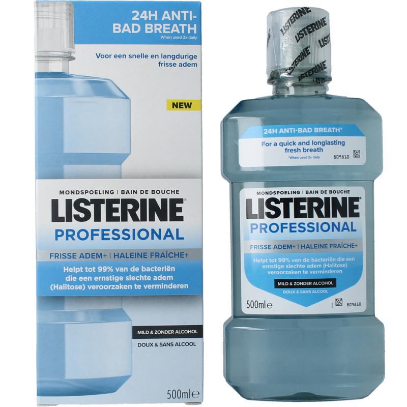Mondwater professional fresh breath