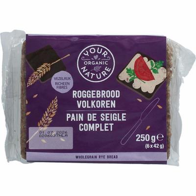 Your Organic Nature Roggebrood volkoren bio