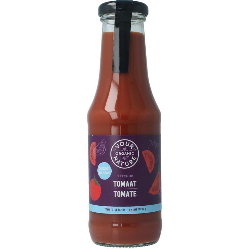 Tomatenketchup ongezouten bio